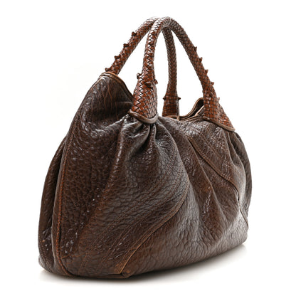 Fendi Nappa Nuvolata Spy Cognac 3 of 12