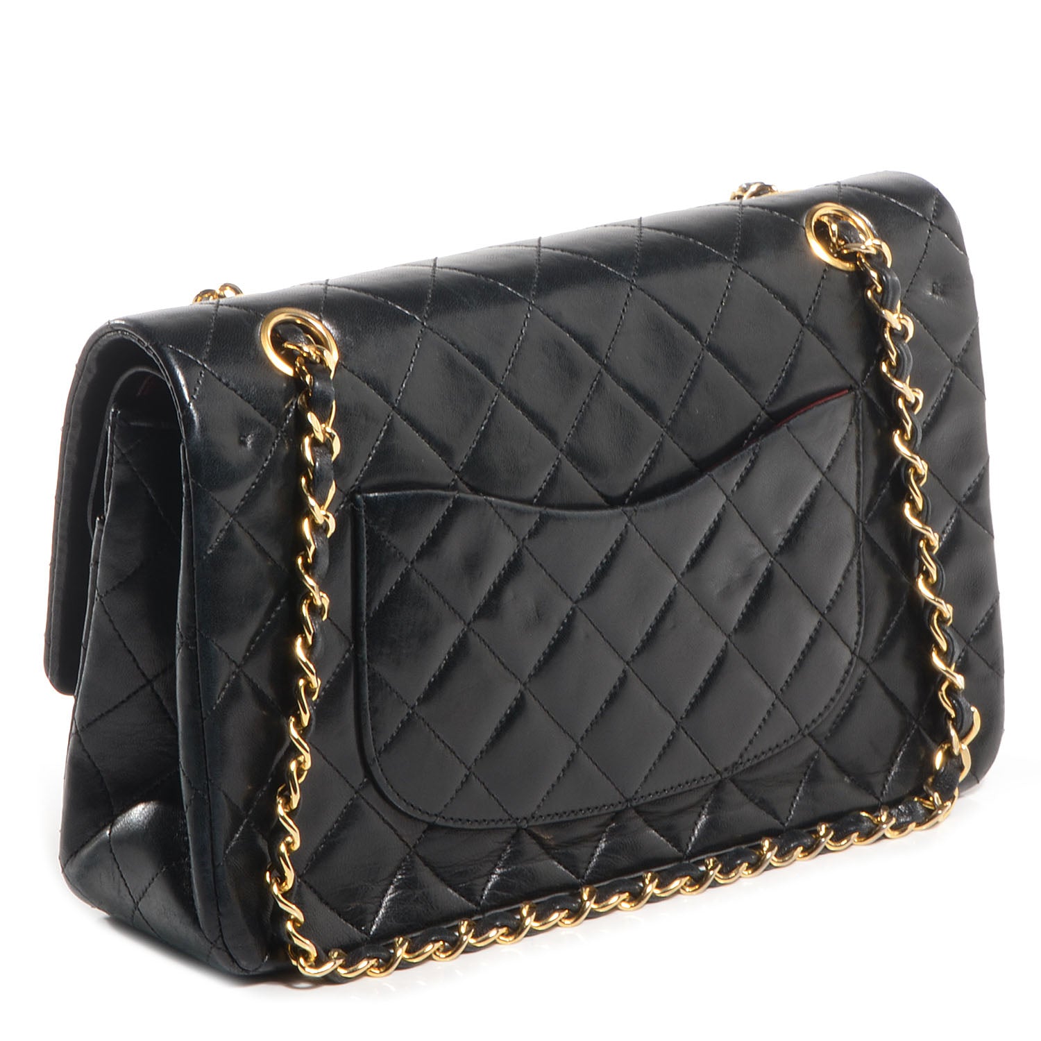Chanel Lambskin Medium Double Flap Black 3 of 7