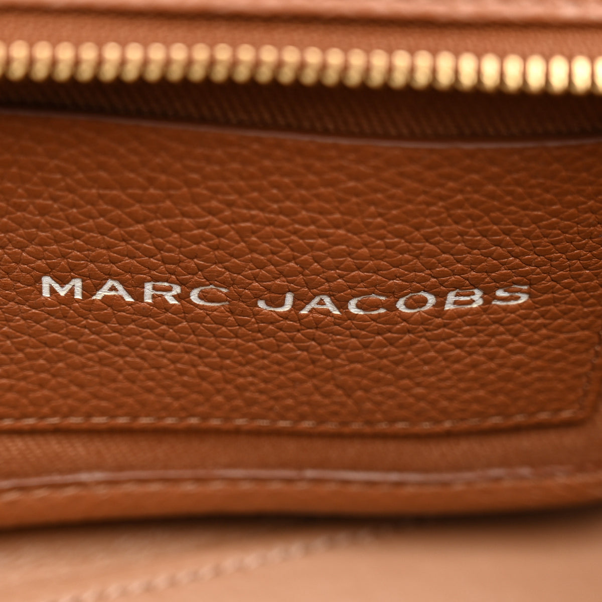 Grained Calfskin Small The Tote Bag Argan Oil