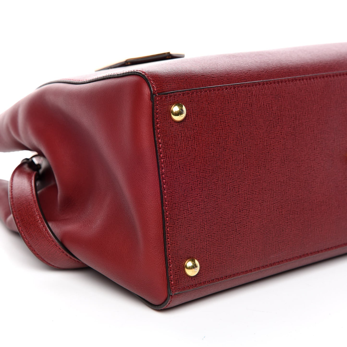Vitello Elite Regular 2Jours Tote Rosso Scuro Ciliegia