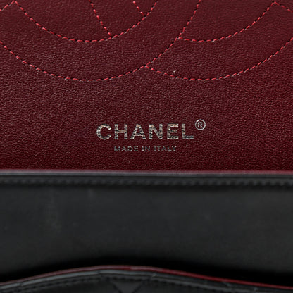 Chanel Lambskin Quilted Jumbo Double Flap Black 6 of 8