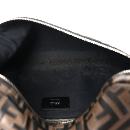 Fendi Vitello Century Bi-Color FF 1974 Embossed Belt Bag Maya Black 5 of 10