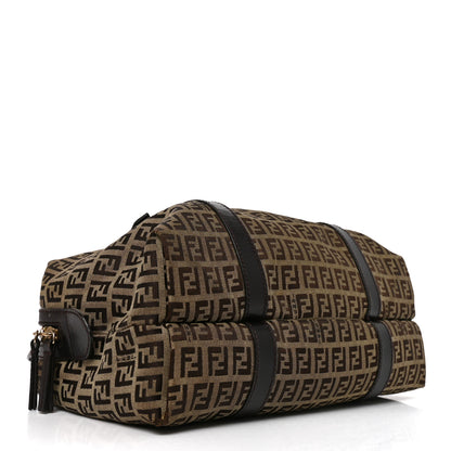 Fendi Zucchino Boston Brown 3 of 9