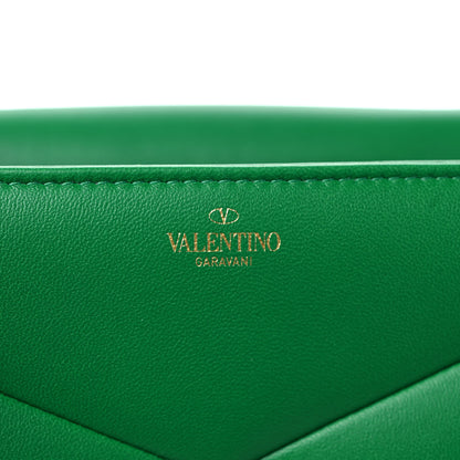 Valentino Garavani Nappa Tonal Monochrome Small One Stud Top Handle Bag Gea Green 6 of 9