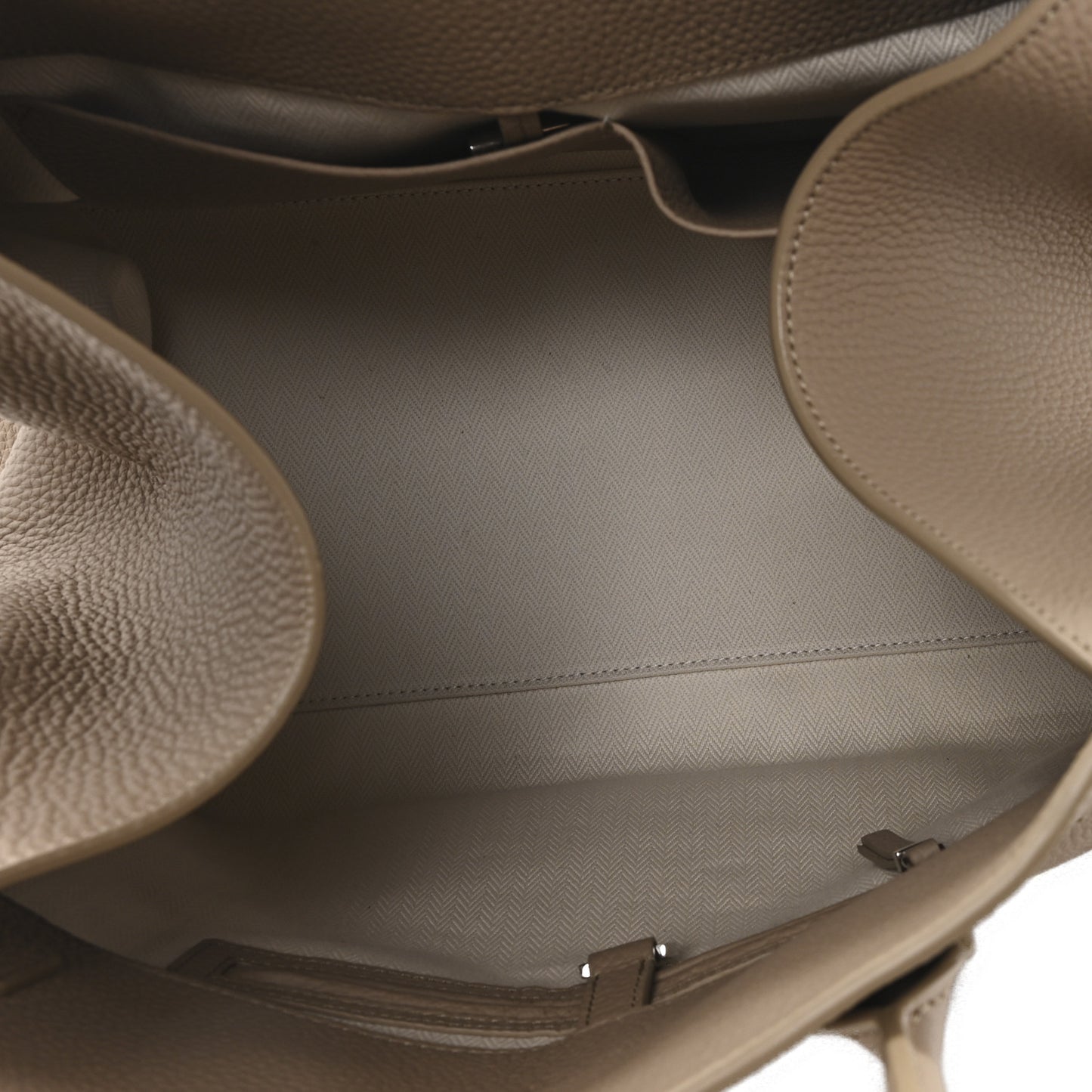 Matte Grained Calfskin Soft Margaux 15 Dark Taupe Dark Taupe