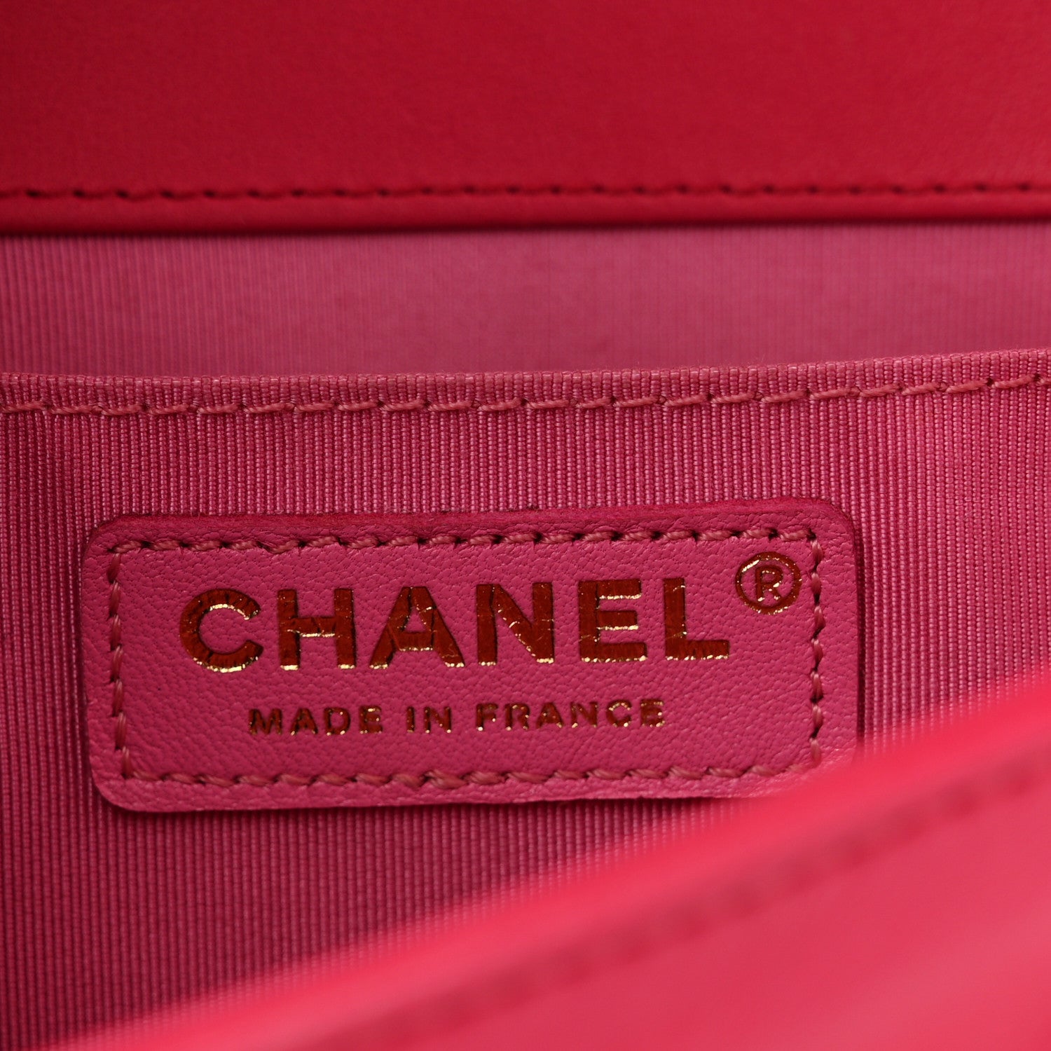 Chanel Lambskin Quilted Medium Boy Flap Fuchsia 6 of 14