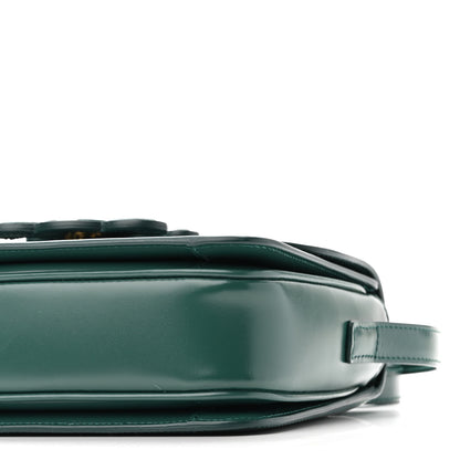 Celine Shiny Calfskin Teen Cuir Triomphe Pine Green 10 of 11