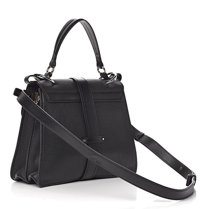 Chloe Grained Calfskin Medium Aby Day Shoulder Bag Black 3 of 10