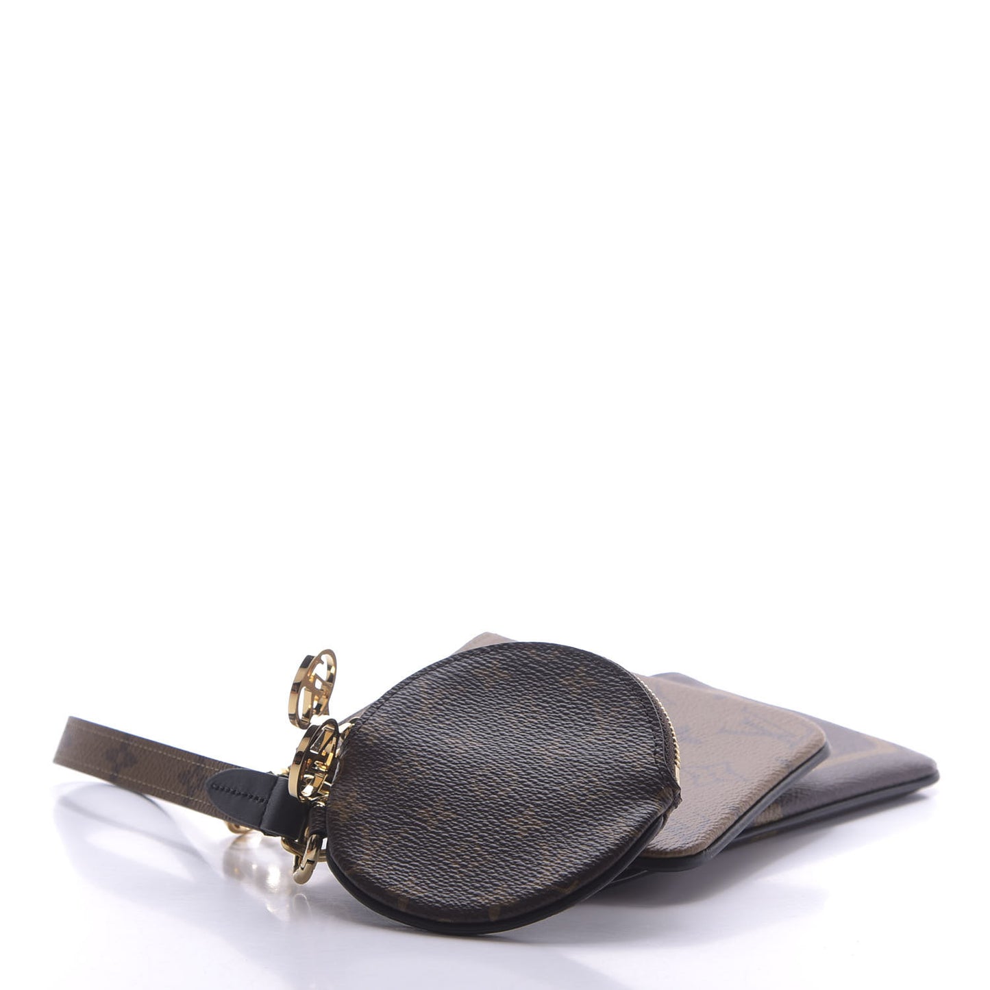 Reverse Monogram Giant Trio Pouch