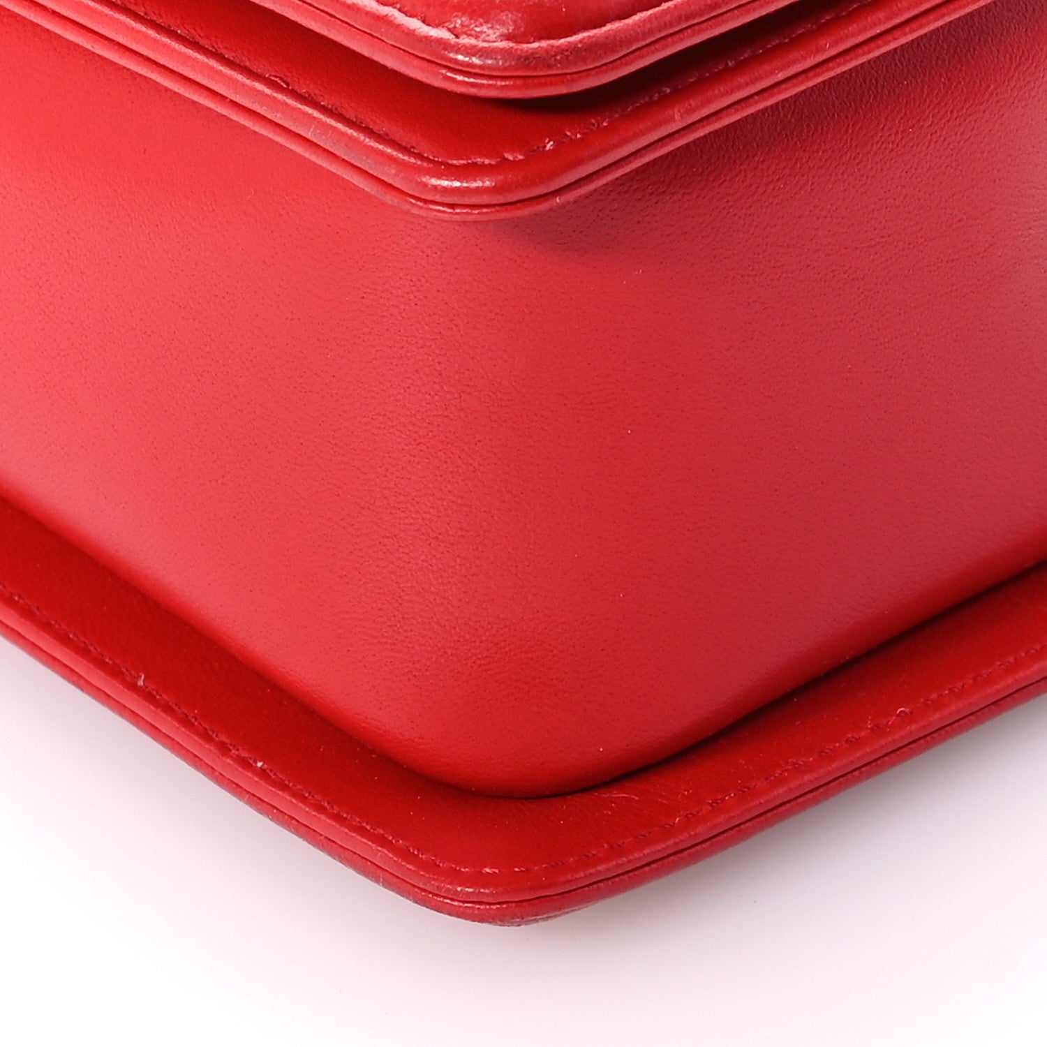 Chanel Lambskin Quilted New Medium Boy Flap Red 10 of 11