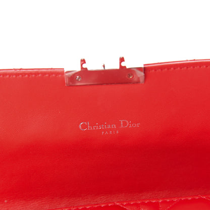 Christian Dior Patent Cannage Miss Dior Promenade Pouch Red 6 of 10