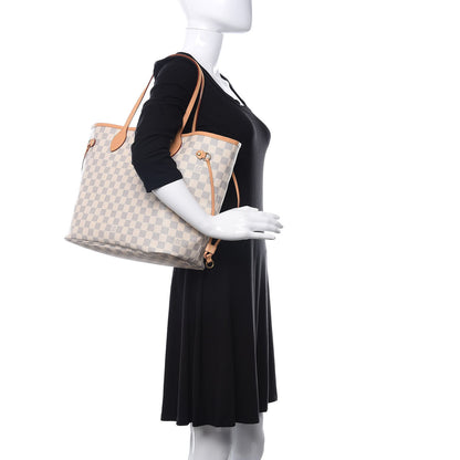 Louis Vuitton Damier Azur Neo Neverfull MM 2 of 10