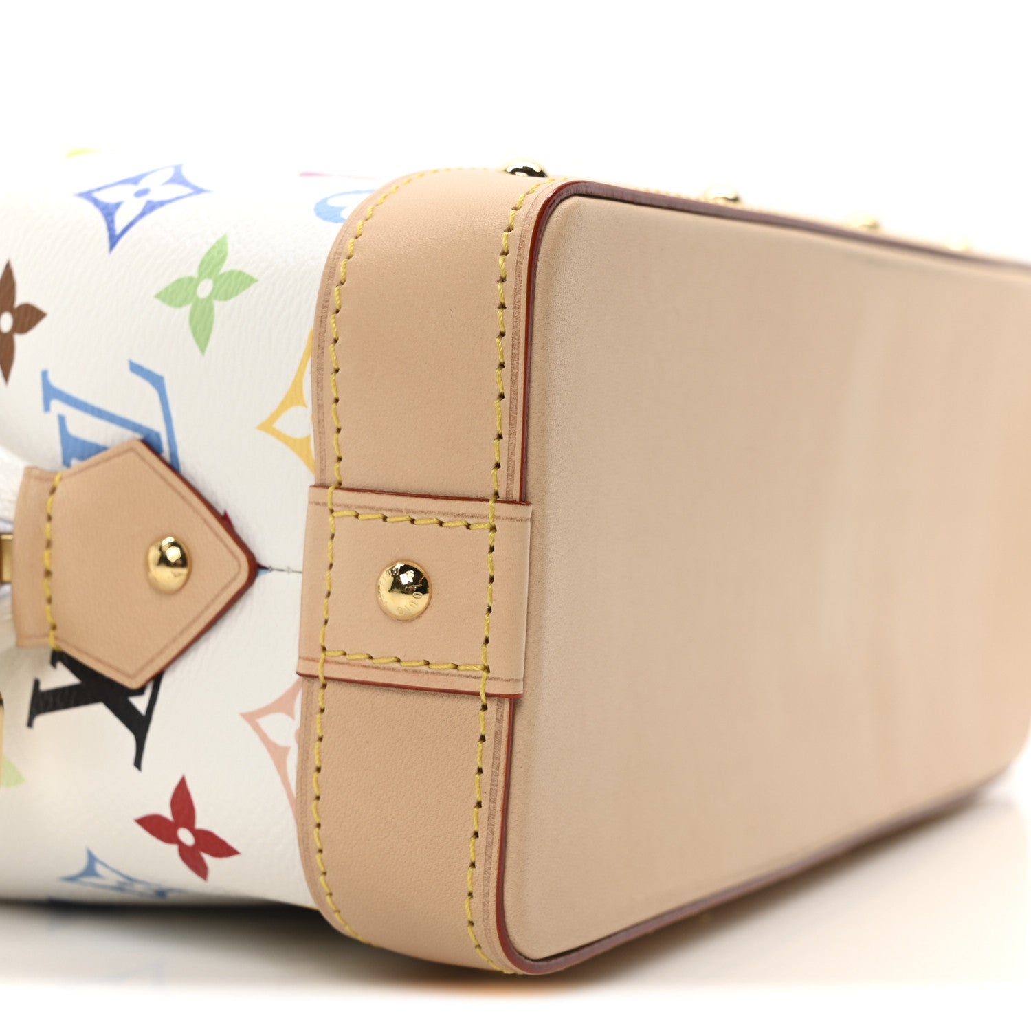 Louis Vuitton LV x TM Monogram Multicolor Cosmetic Pouch GM White 8 of 9