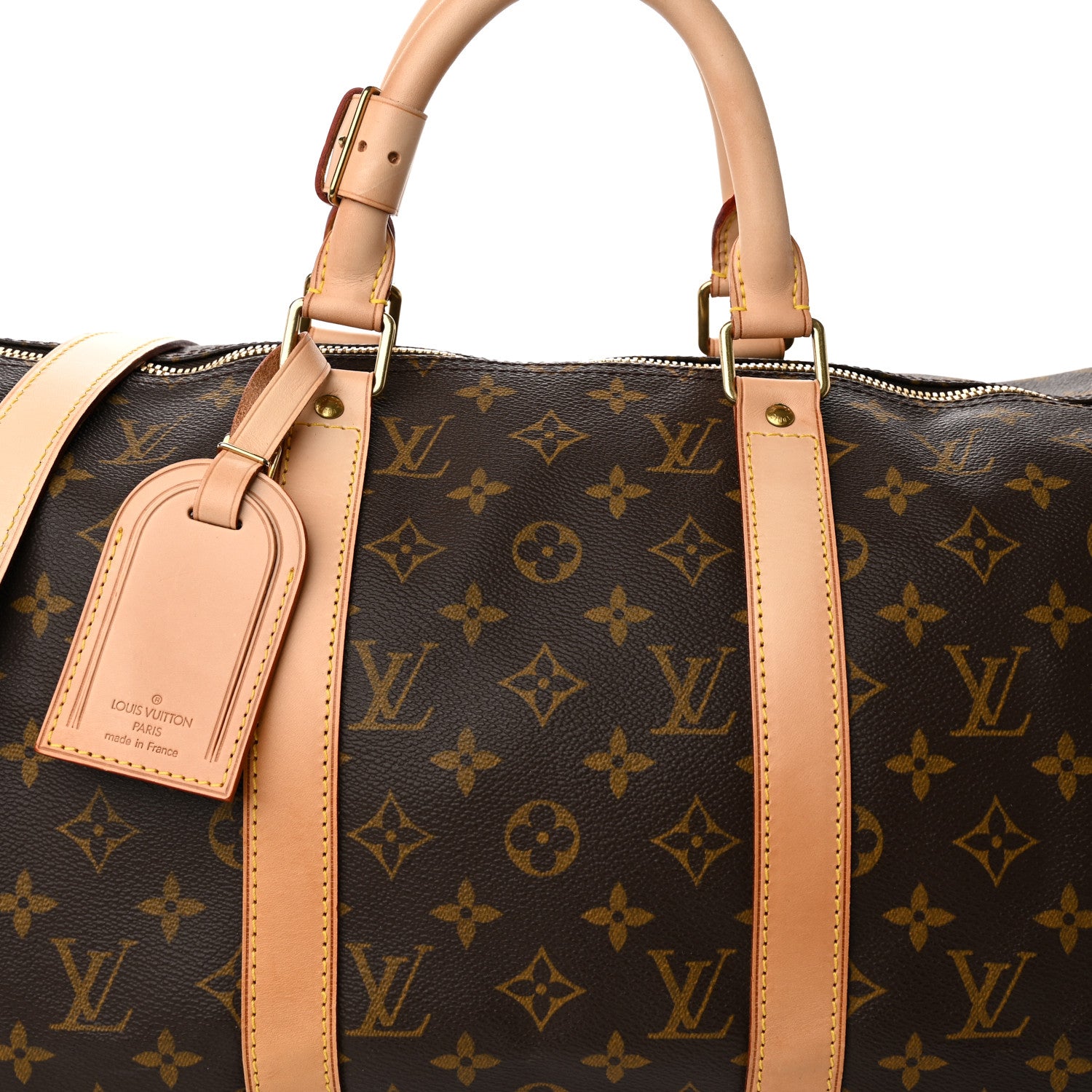 Louis Vuitton Monogram Keepall Bandouliere 50 9 of 17