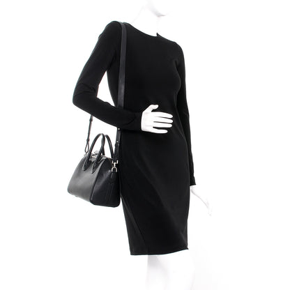 Givenchy Sugar Goatskin Mini Antigona Black 2 of 3