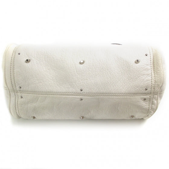 Chloe Leather Paddington Satchel Blanc 4 of 19