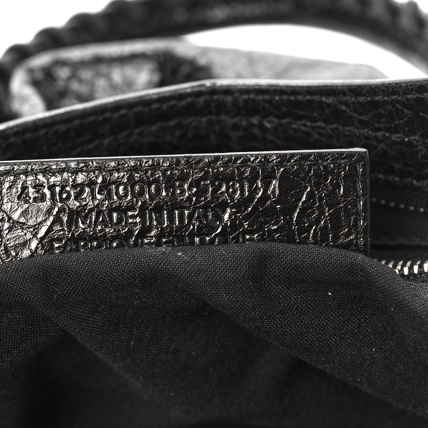 Balenciaga Agneau Classic Silver Hardware S City Black 8 of 14
