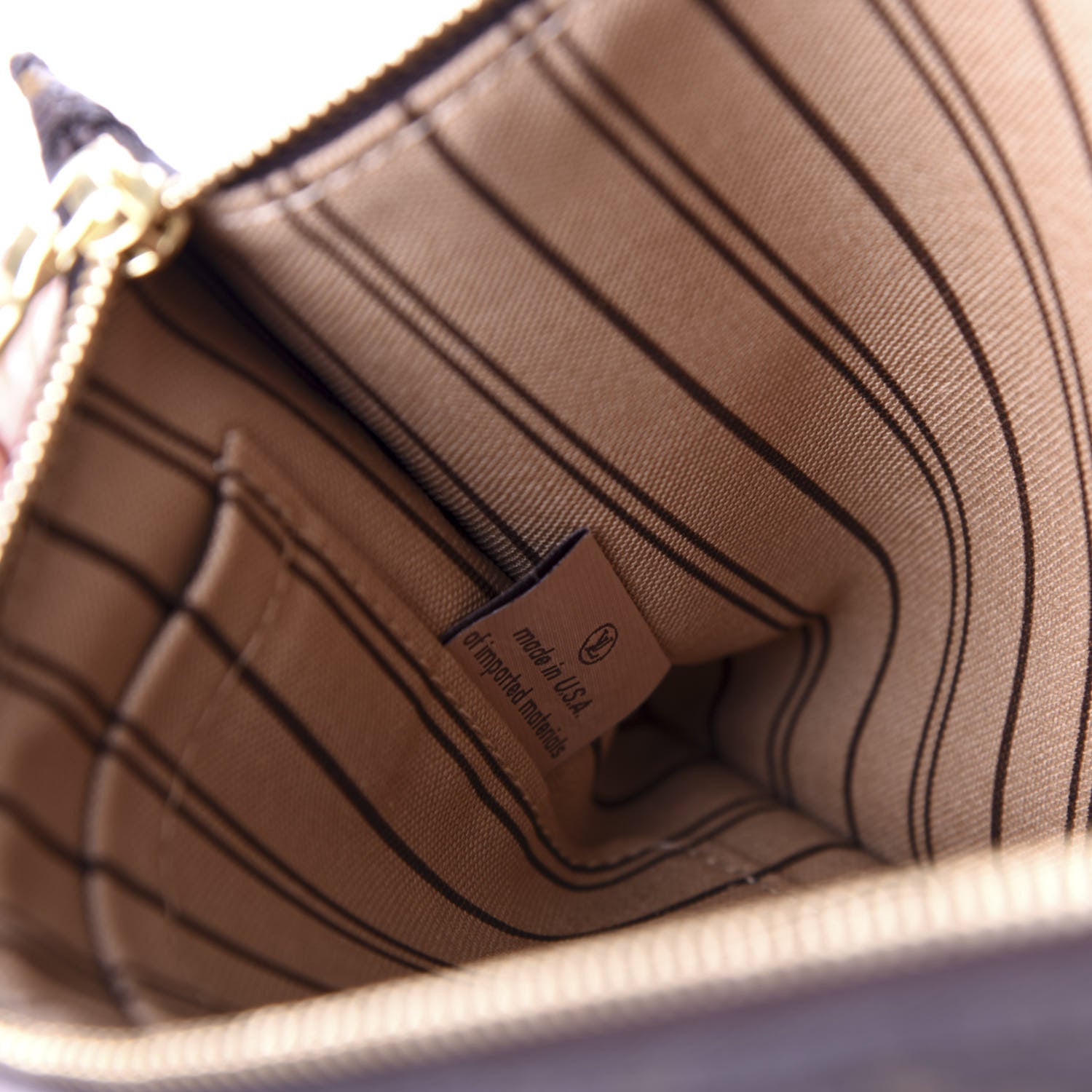 Louis Vuitton Monogram Neverfull MM GM Pochette 7 of 8