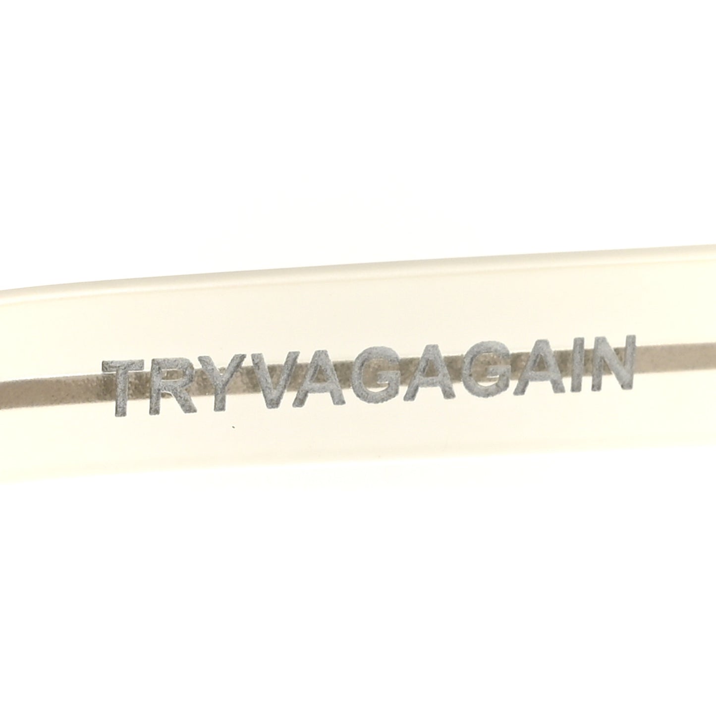Metal Transparent Acetate Tryvagagain Sunglasses