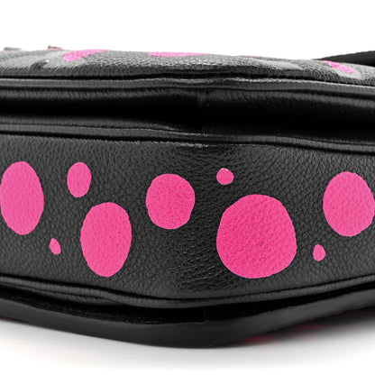 Louis Vuitton LV x YK Empreinte Monogram Giant Pochette Metis Black Fuchsia 9 of 11