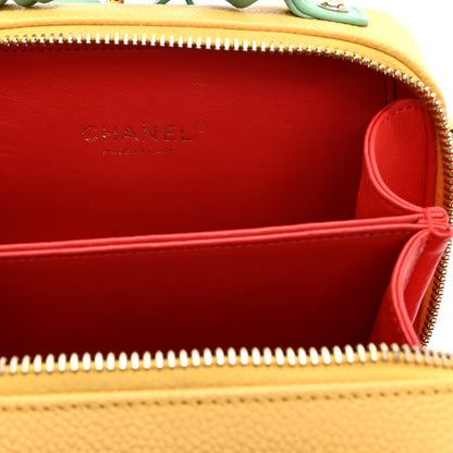 Chanel Caviar Quilted Small CC Filigree Vanity Case Multicolor 6 of 10