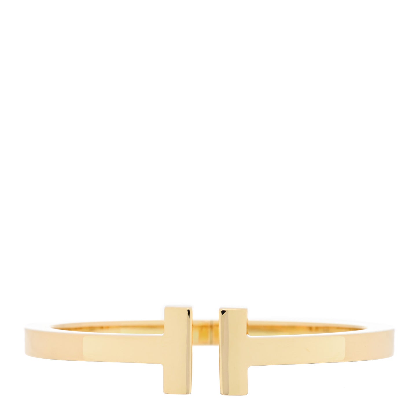18K Rose Gold T Square Bracelet