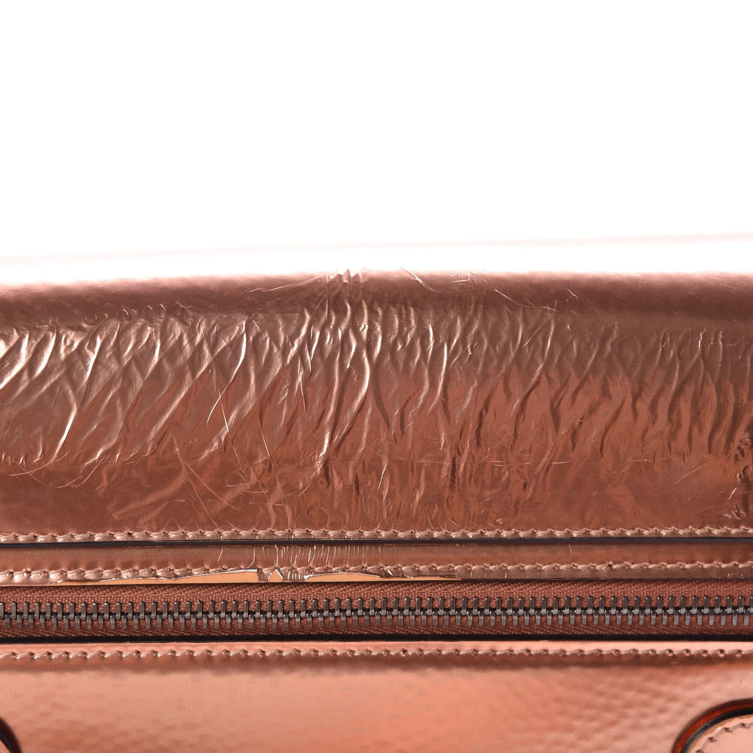 Proenza Schouler Mirrored Calfskin Mini PS11 Classic Shoulder Bag Copper 12 of 19