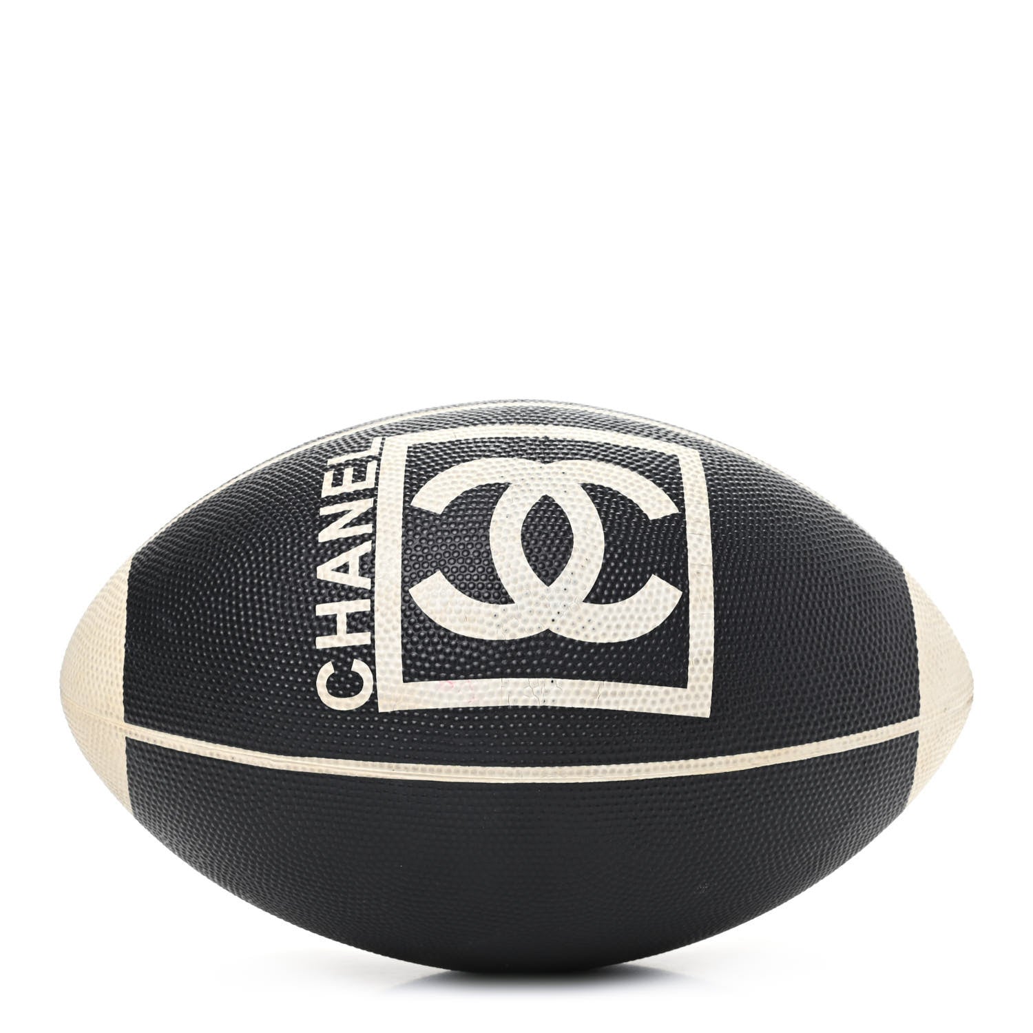Chanel Rubber CC Football Black 1 of 5