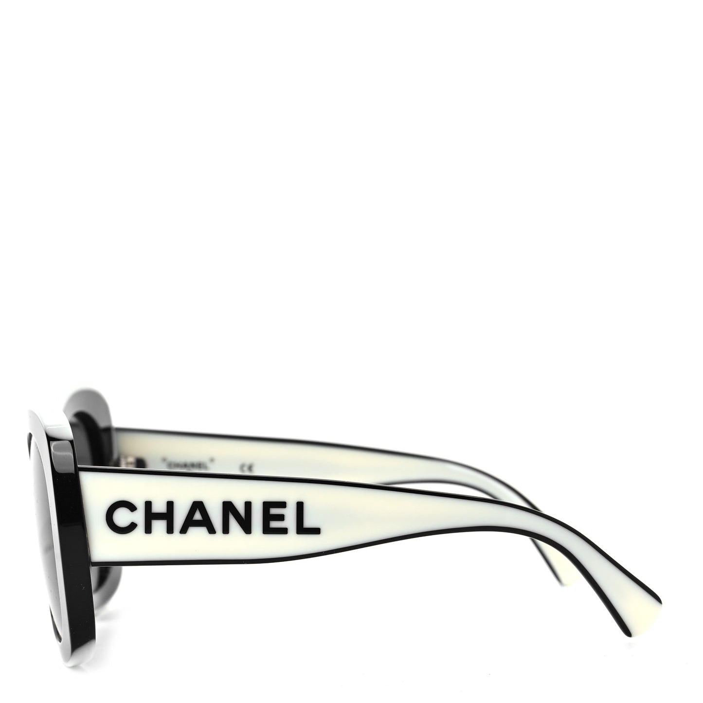 Acetate Sunglasses 71414 Black White
