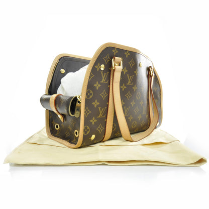 Louis Vuitton Monogram Baxter PM Dog Pet Carrier 2 of 8