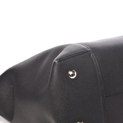 Louis Vuitton Veau Cachemire Soft Lockit MM Black 8 of 11