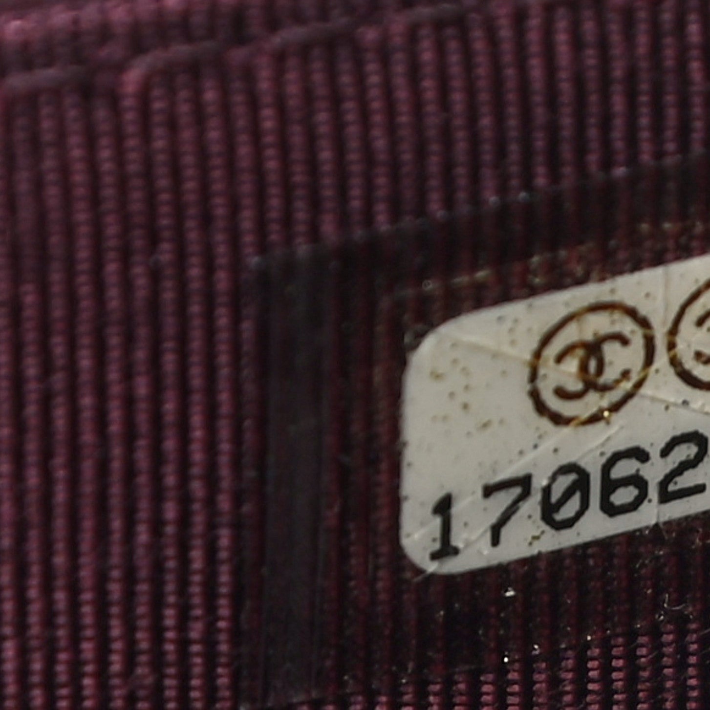 Chanel Lambskin Quilted Wallet On Chain WOC Burgundy 9 of 12