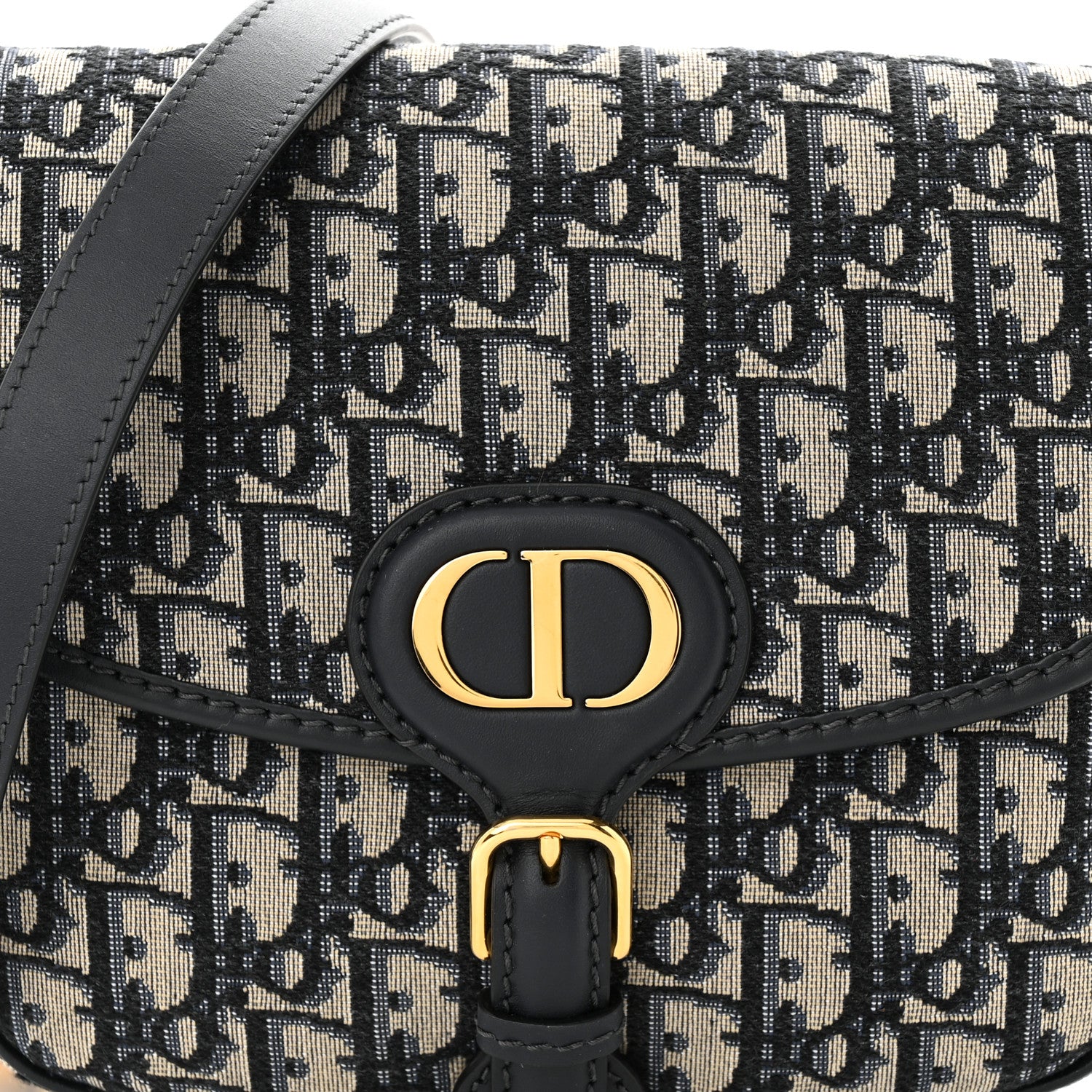 Christian Dior Oblique Medium Bobby Flap Blue 7 of 9