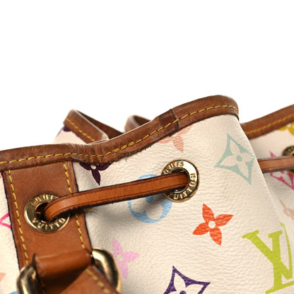 Louis Vuitton Monogram Multicolor Petit Noe White 12 of 14