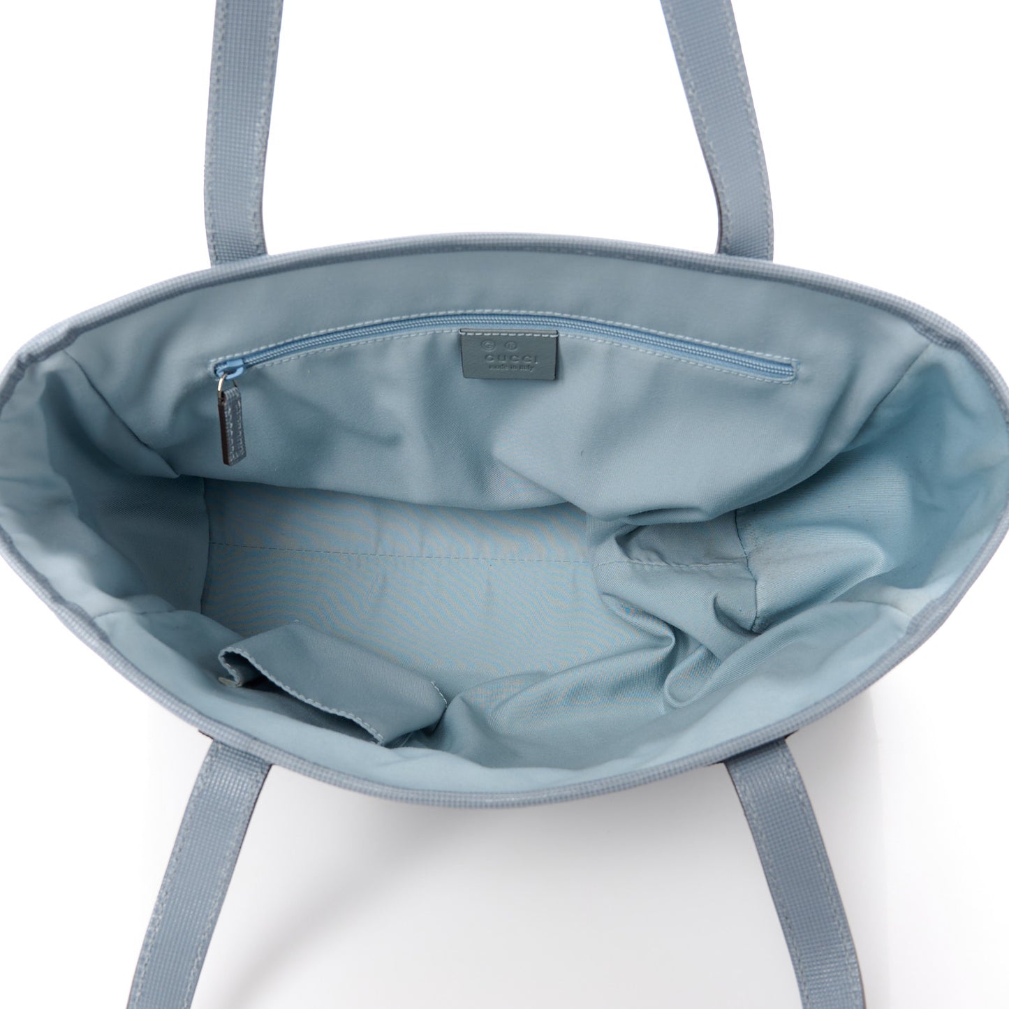 Guccissima Small Tote Bag Light Blue