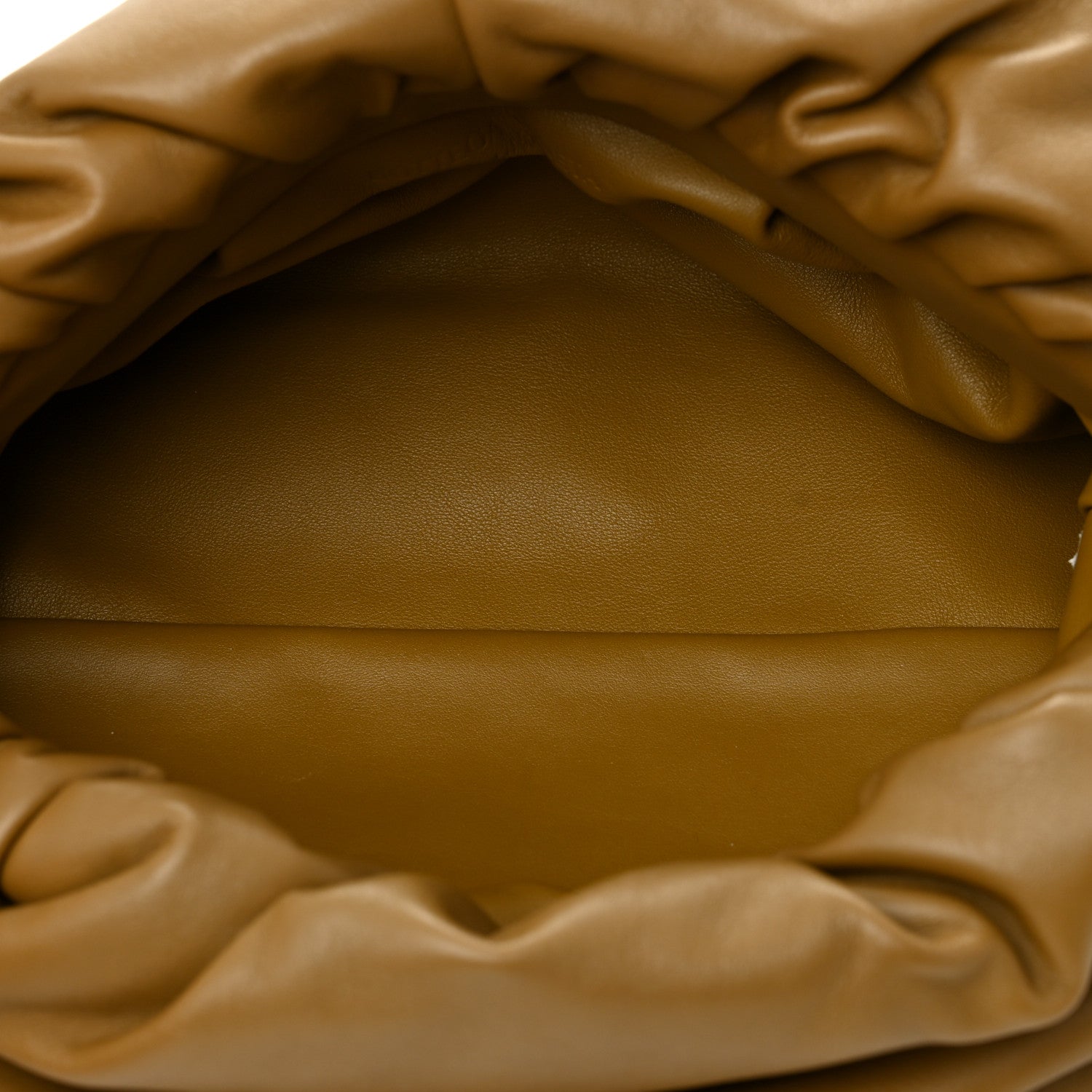 Bottega Veneta Calfskin The Pouch Chain Moutarde 5 of 10