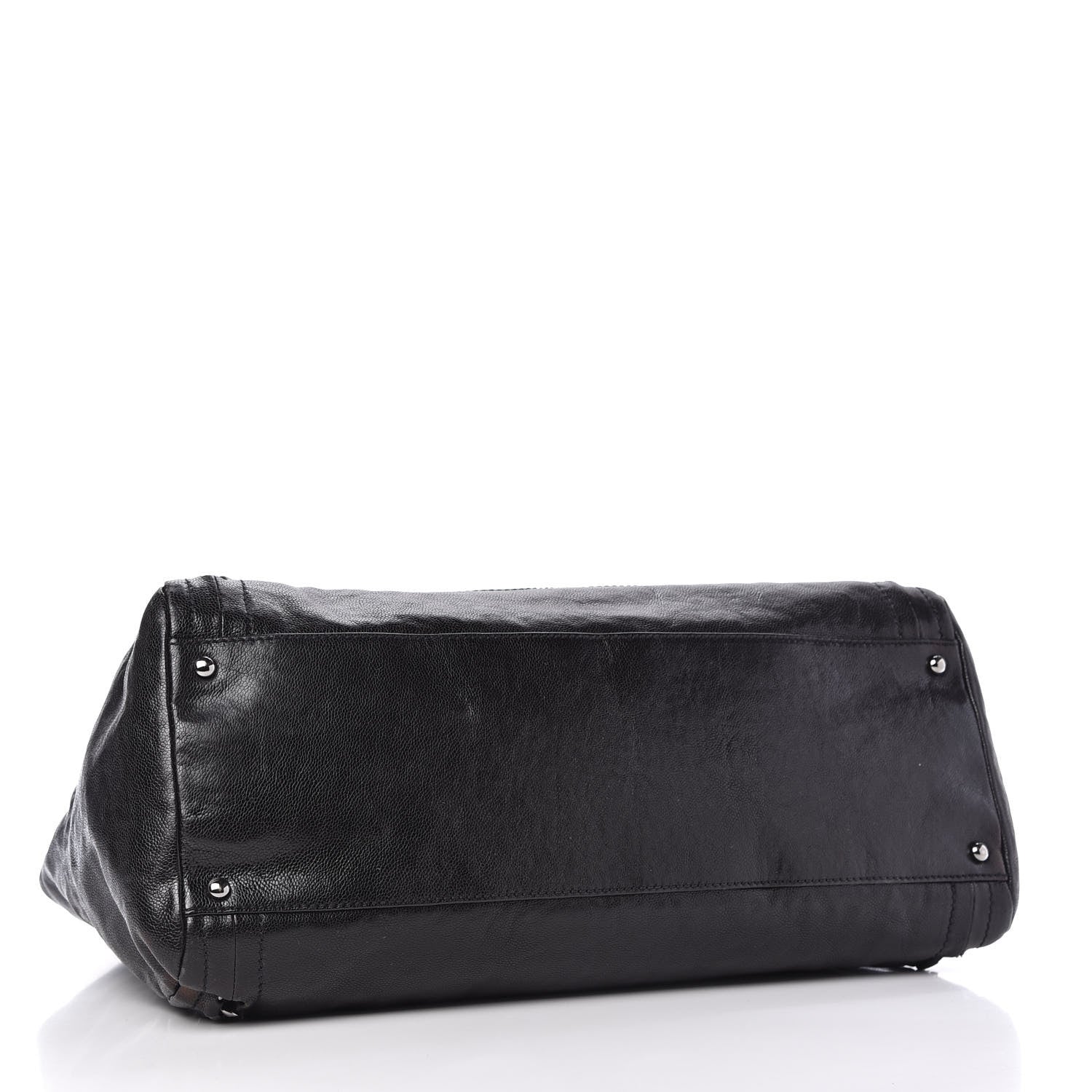 Chanel Glazed Caviar East West Modern Chain Tote Black 4 of 9