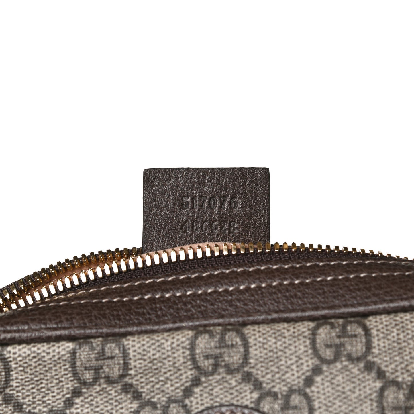 GG Supreme Monogram Web Small Ophidia Belt Bag 75 30 Dark Brown