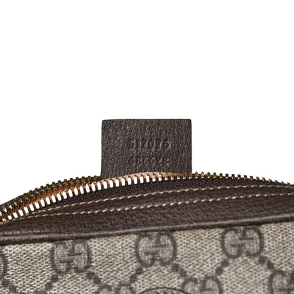 Gucci GG Supreme Monogram Web Small Ophidia Belt Bag 75 30 Dark Brown 7 of 14