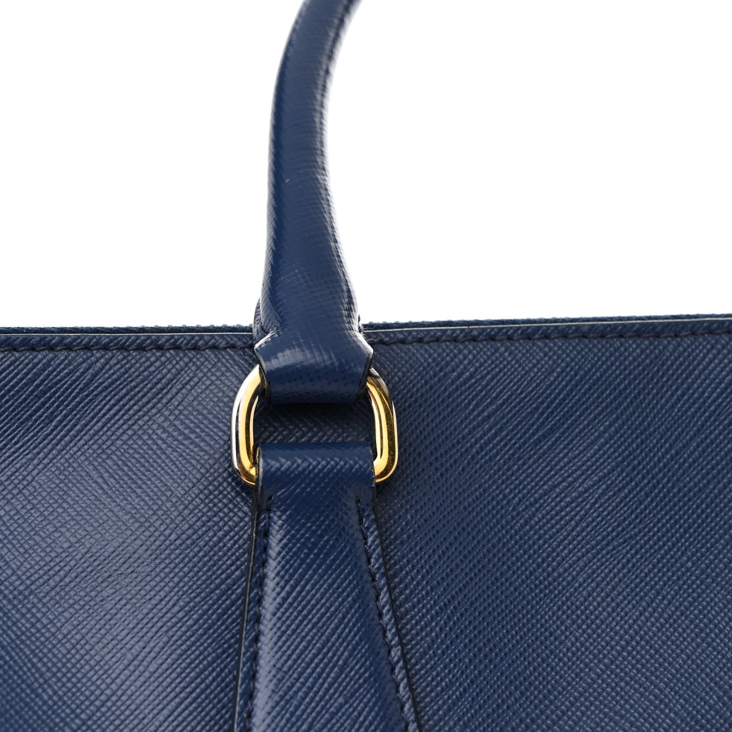 Prada Saffiano Lux Large Galleria Double Zip Tote Bluette 23 of 28