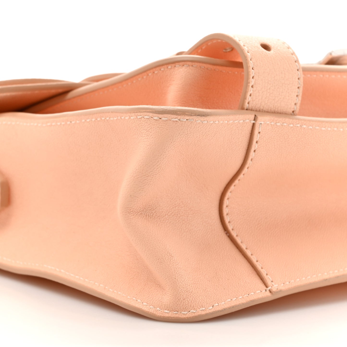 Lambskin Tiny PS1 Satchel Peach