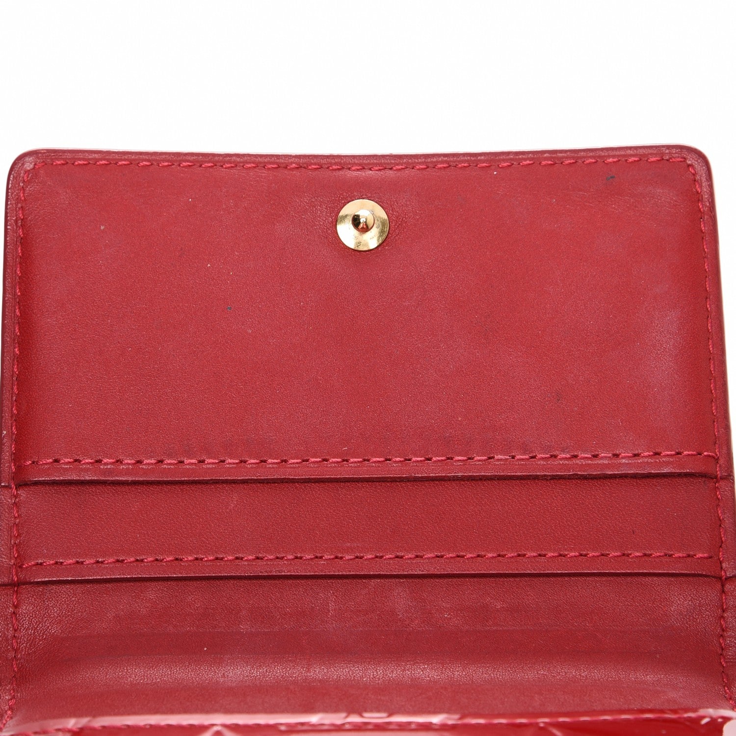 Louis Vuitton Vernis Ludlow Wallet Pomme D'Amour 10 of 10