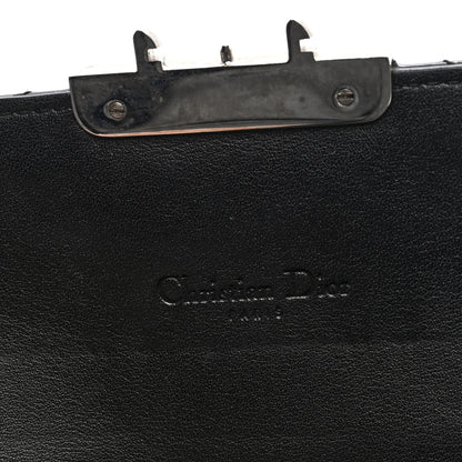 Christian Dior Patent Cannage Miss Dior Chain Wallet Black 6 of 10