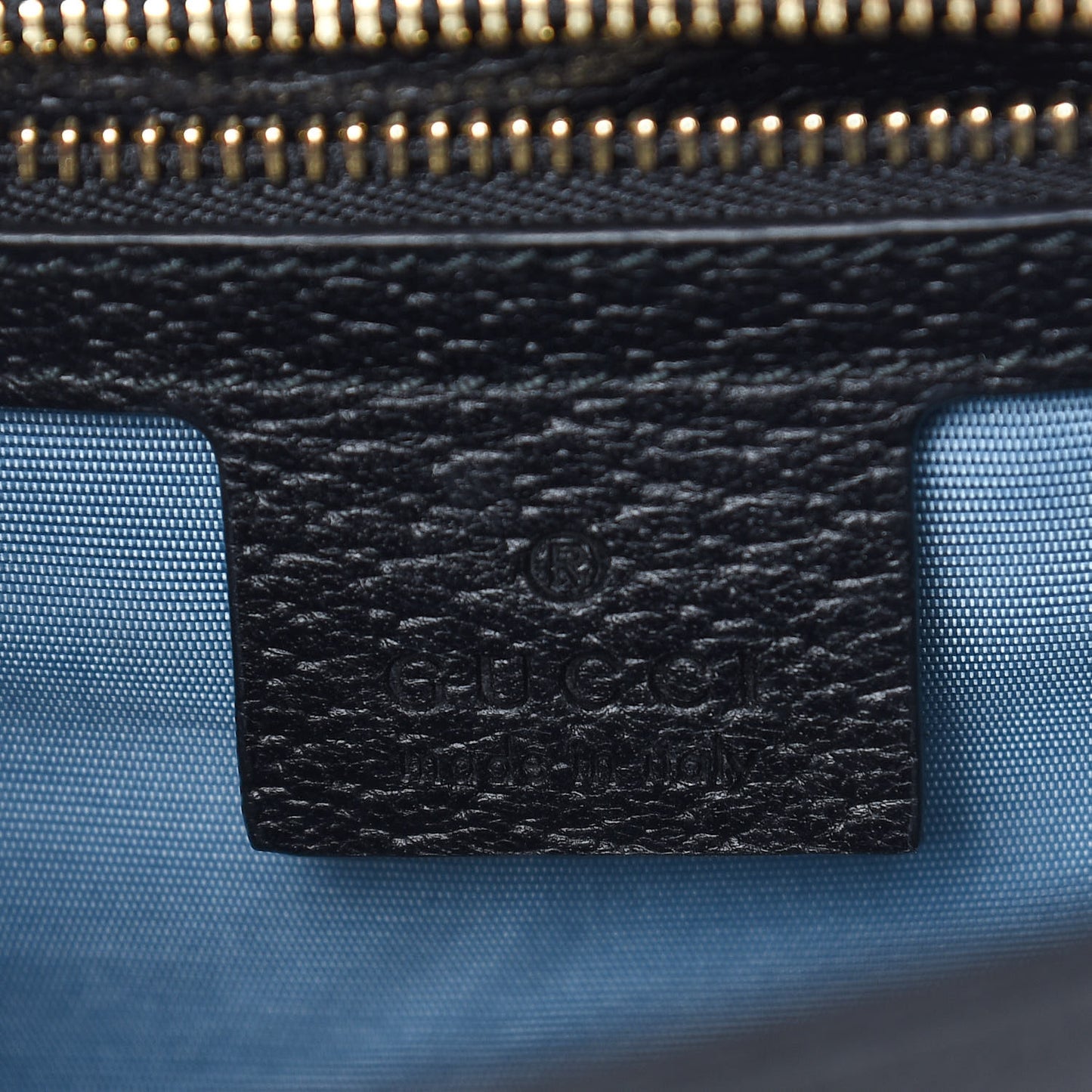 Textured Calfskin Bee Star Print Small Sylvie Shoulder Bag Black