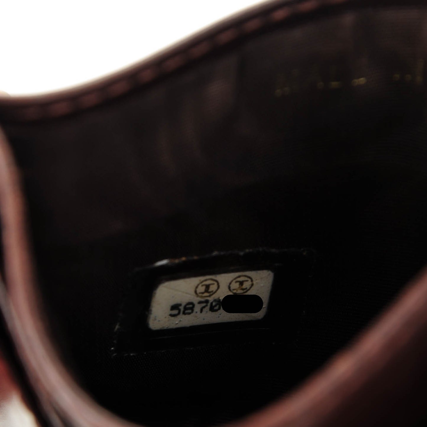 Calfskin Timeless CC Card Holder Brown