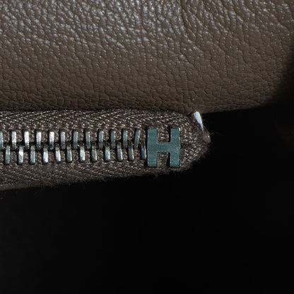 Hermes Taurillon Clemence Jypsiere 28 Etoupe 7 of 18