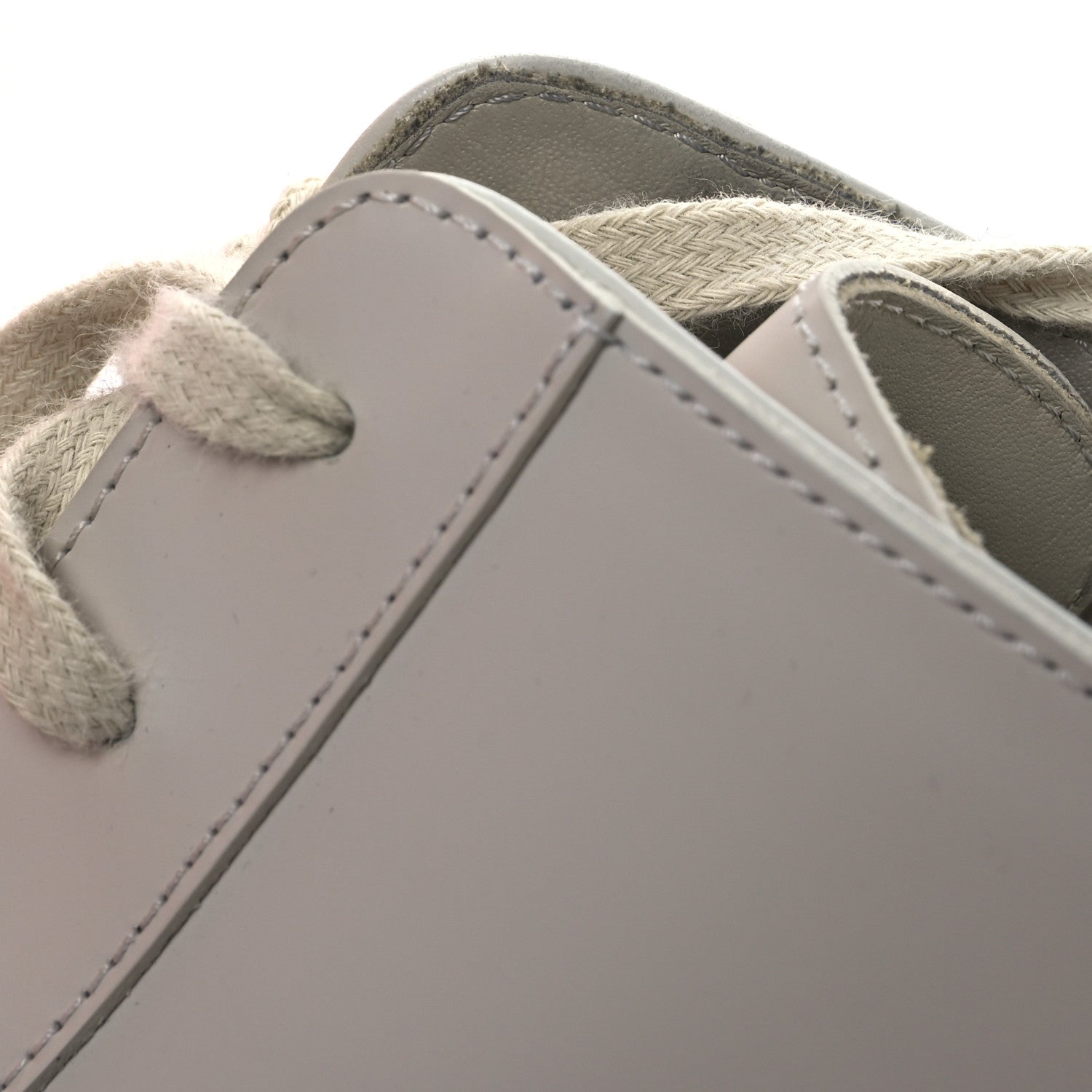 Hermes Glossed Calfskin Funk Ankle Boots 37.5 Beige Glaise 14 of 16