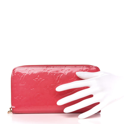 Louis Vuitton Vernis Zippy Wallet Hot Pink 2 of 14