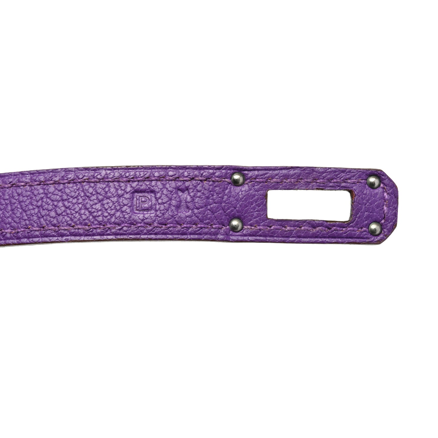 Hermes Chevre Mysore Kelly Longue Wallet Violet 8 of 11