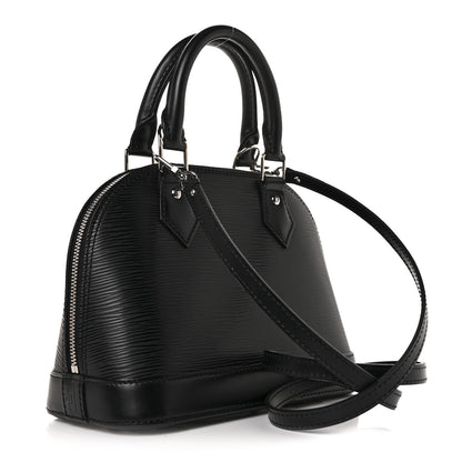 Louis Vuitton Epi Alma BB Black 3 of 8